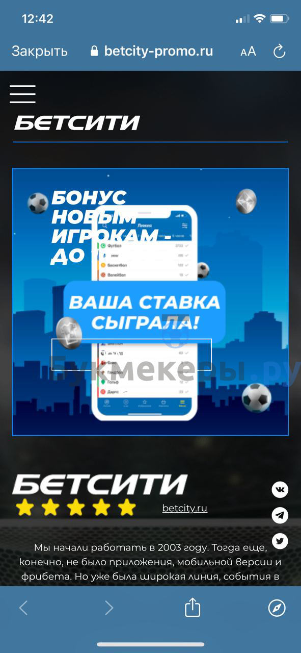 Скачать Betcity на Айфон - картинка 13