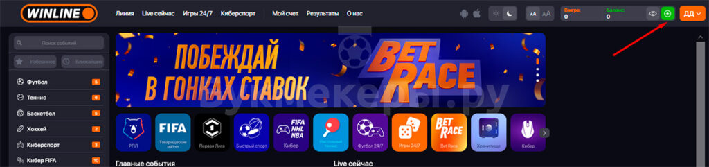 Обзор БК Винлайн - картинка 6